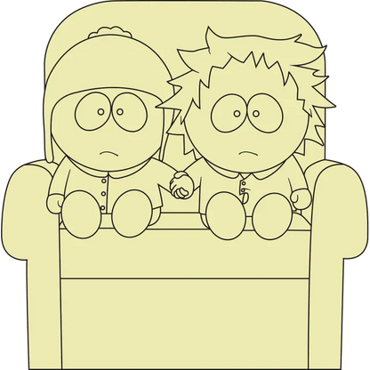 South Park: Tweek & Craig Night Light: Vinyl Figure - YouTooz Night Light