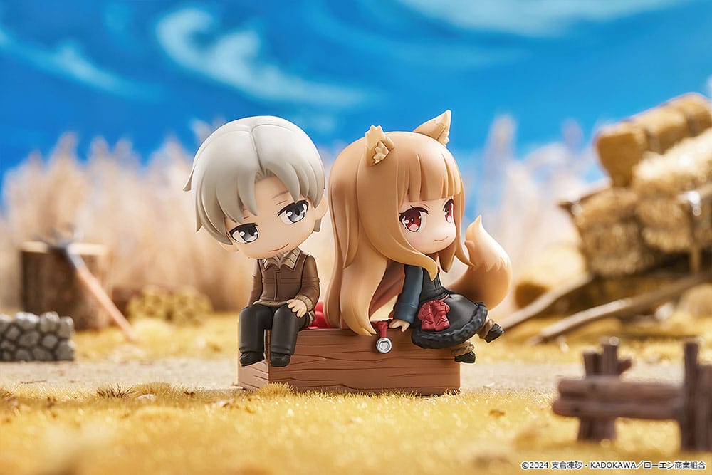 Spice and Wolf: Merchant Meets the Wise Wolf Mini Memory Mini Figure Lawrence & Holo 8 cm - Good Smile Company Mini Figures