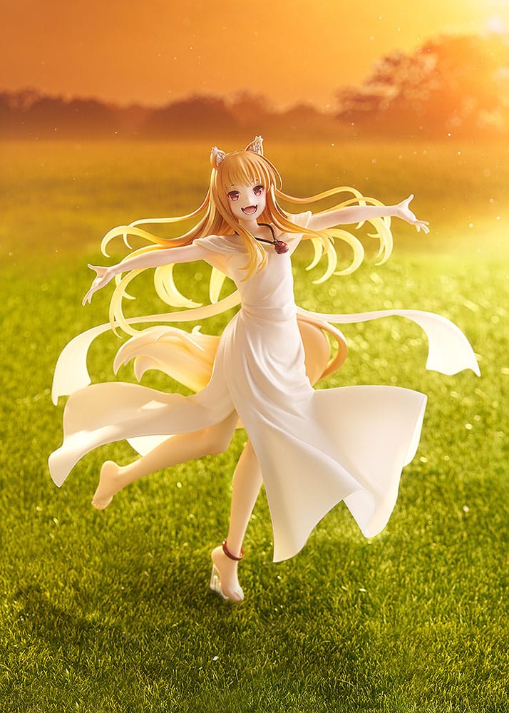 Spice and Wolf: Merchant Meets the Wise Wolf Pop Up Parade PVC Statue Holo: Abundant Harvest Ver. L Size 23 cm - Good Smile Company Statues