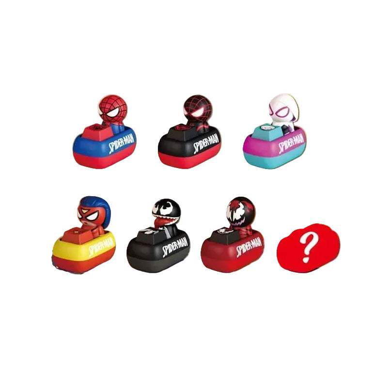 Spider Man Mini Egg Attack Blind Box Figures keycaps 5 cm Assortment 6 - Beast Kingdom Toys Blind Boxes