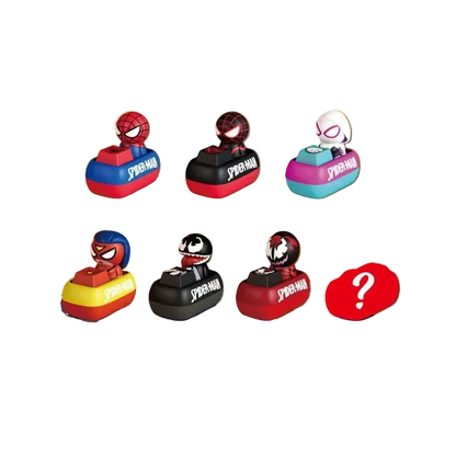 Spider Man Mini Egg Attack Blind Box Figures keycaps 5 cm Assortment 6 - Beast Kingdom Toys Mini-figures, Blind Boxes