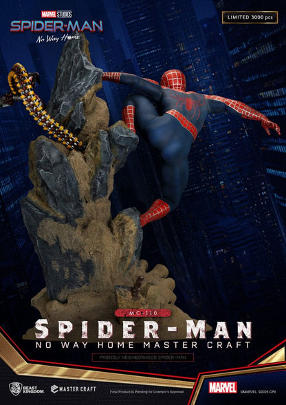Spider-Man: No Way Home Master Craft Statue Friendly Neighborhood Spider-Man 36 cm - Beast Kingdom Toys Statues