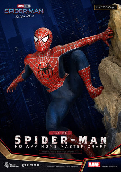 Spider-Man: No Way Home Master Craft Statue Friendly Neighborhood Spider-Man 36 cm - Beast Kingdom Toys Statues