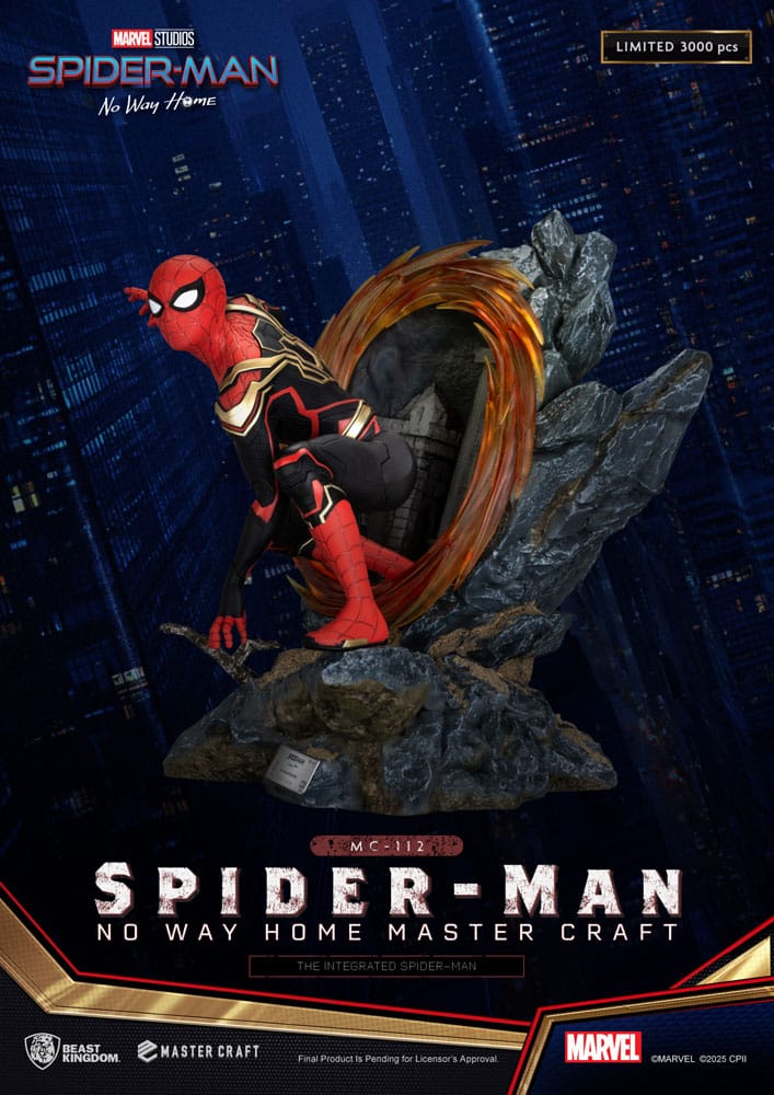 Spider-Man: No Way Home: The Integrated Spider-Man: Master Craft Statue - Beast Kingdom Toys Statue