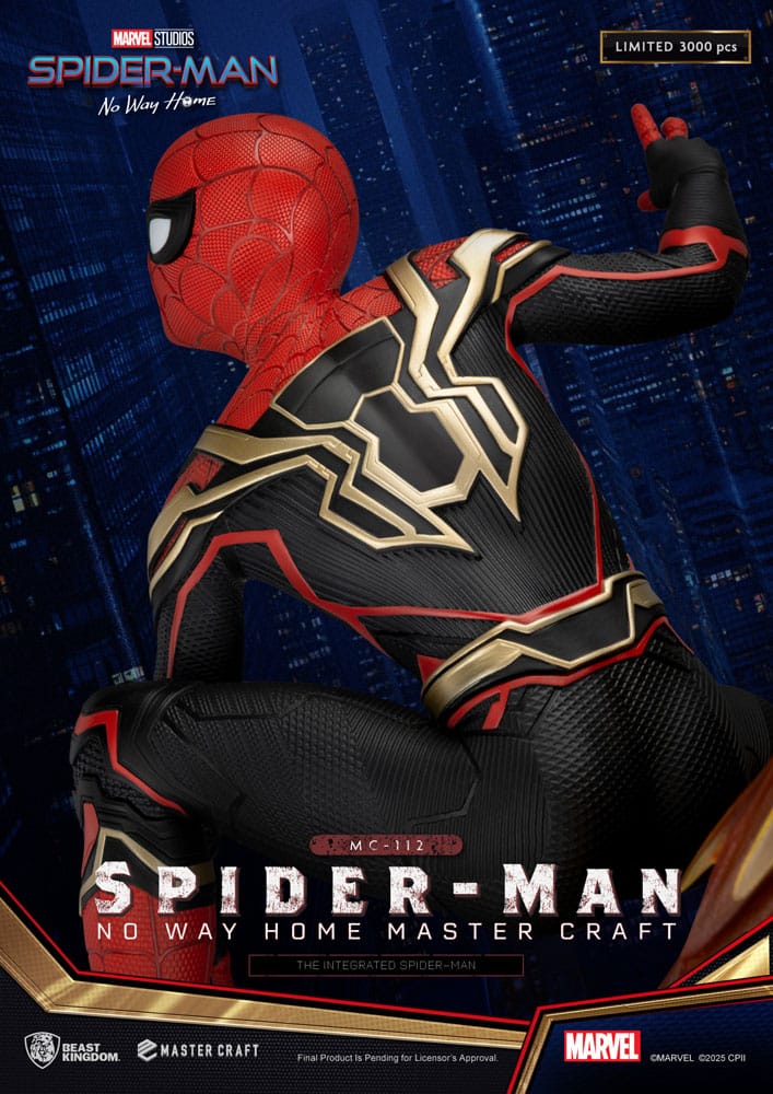 Spider-Man: No Way Home: The Integrated Spider-Man: Master Craft Statue - Beast Kingdom Toys Statue