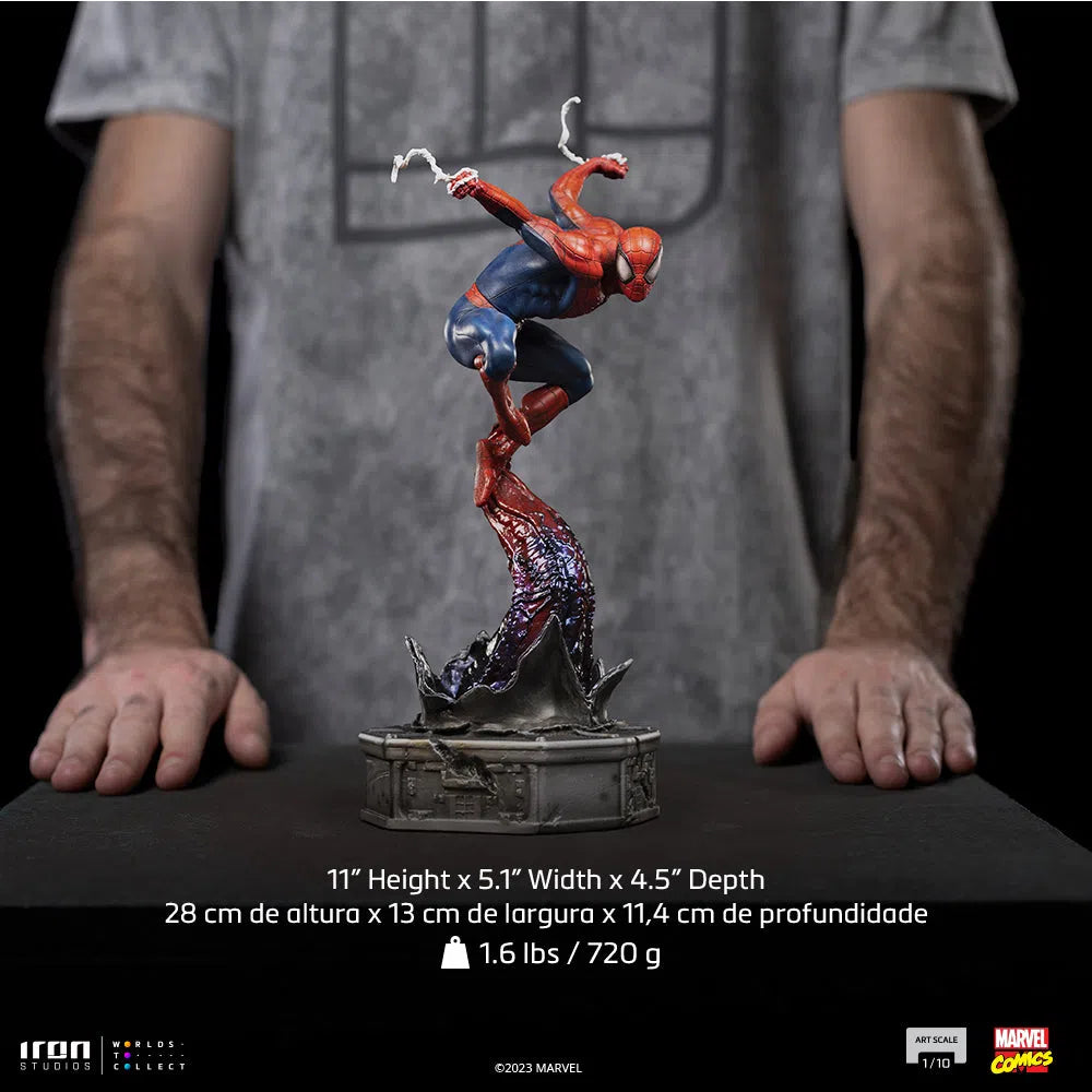 Spider-Man: Spider-Man Vs Villains: 1/10 Scale Statue by Iron Studios – Statue, [scale], UK stockist Planet Action Figures