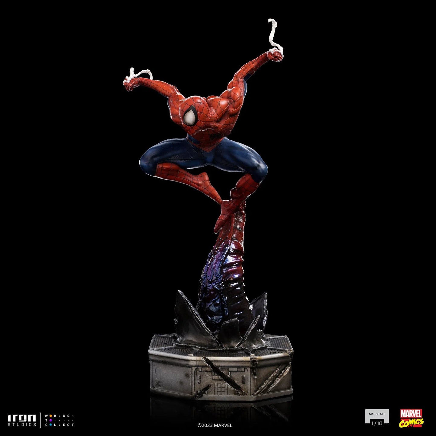 Spider-Man: Spider-Man Vs Villains: 1/10 Scale Statue by Iron Studios – Statue, [scale], UK stockist Planet Action Figures