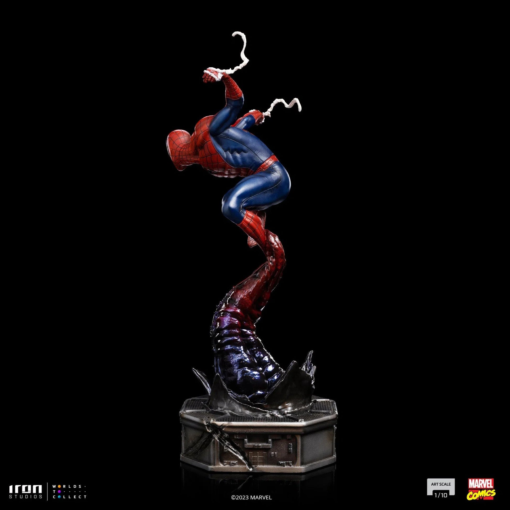 Spider-Man: Spider-Man Vs Villains: 1/10 Scale Statue by Iron Studios – Statue, [scale], UK stockist Planet Action Figures
