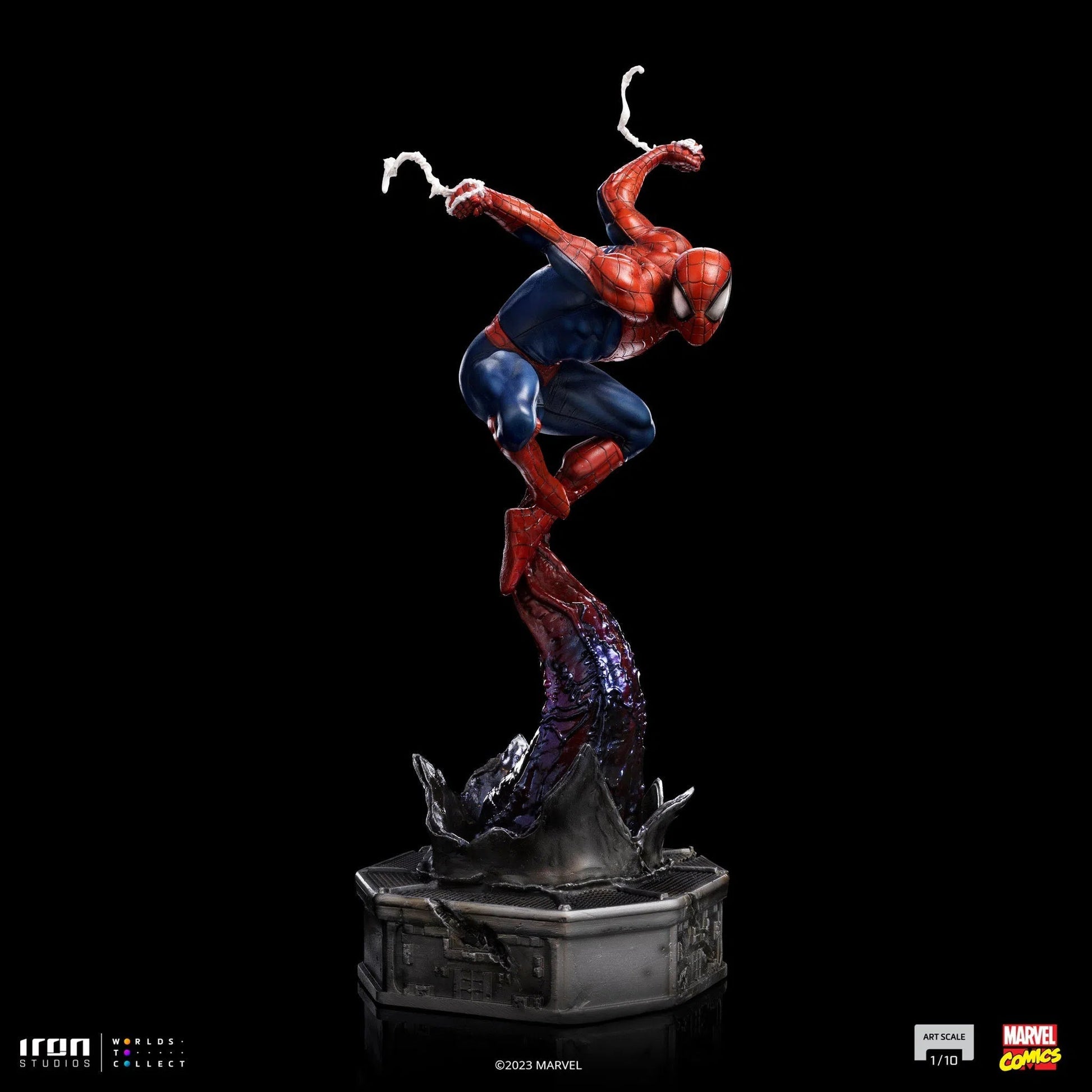 Spider-Man: Spider-Man Vs Villains: 1/10 Scale Statue by Iron Studios – Statue, [scale], UK stockist Planet Action Figures