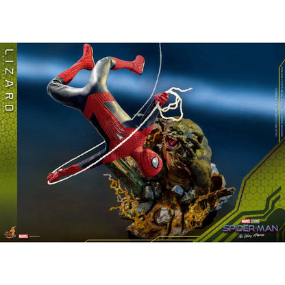 Spider-Man: With Lizard: The Amazing Spider-Man 2 - Hot Toys Action Figure