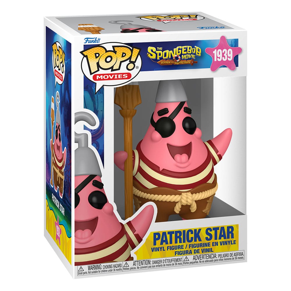 SpongeBob SquarePants POP! Vinyl Figure Patrick Star (Pirate) - Funko POP! Figures