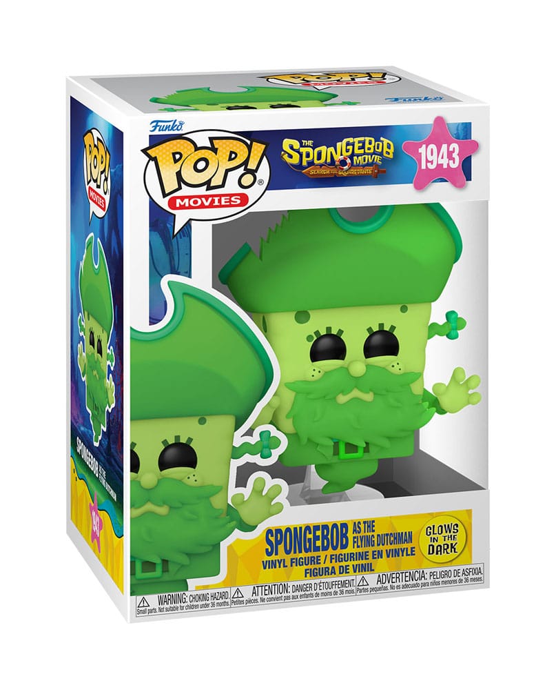 SpongeBob SquarePants POP! Vinyl Figure SpongeBob as the Flying Dutchman (Glow) - Funko POP! Figures