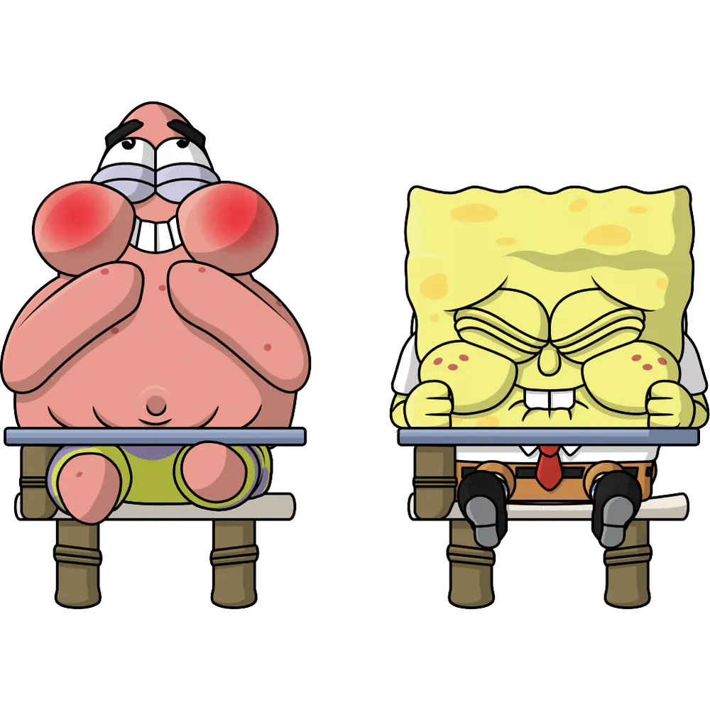 SpongeBob SquarePants: What's Funnier than 24: Monitor Buddiez: Vinyl Figures - YouTooz Vinyl Figure