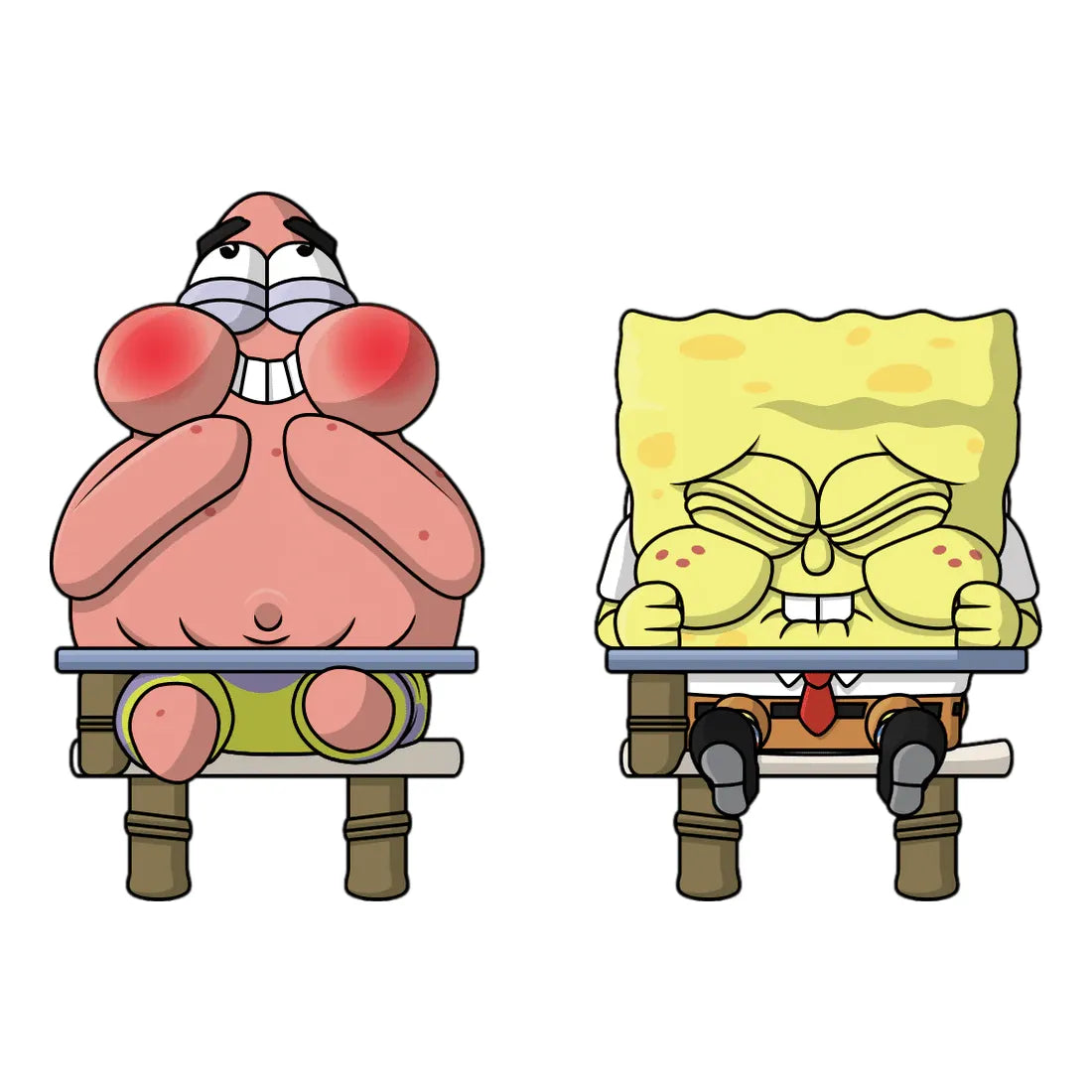 SpongeBob SquarePants: What's Funnier than 24: Monitor Buddiez: Vinyl Figures: YouTooz YouTooz