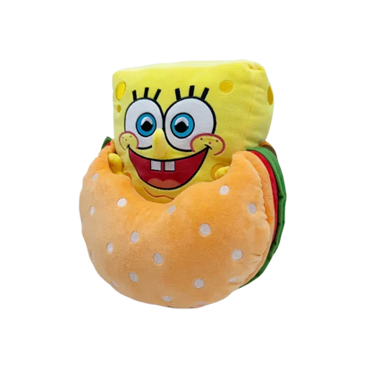 Spongebob Squarepants: Krabby Patty Plush: 9" - YouTooz Plush