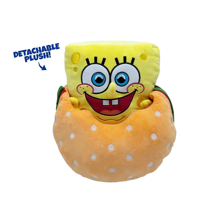 Spongebob Squarepants: Krabby Patty Plush: 9": YouTooz YouTooz