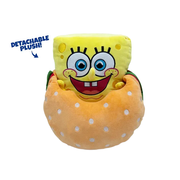Spongebob Squarepants: Krabby Patty Plush: 9": YouTooz YouTooz