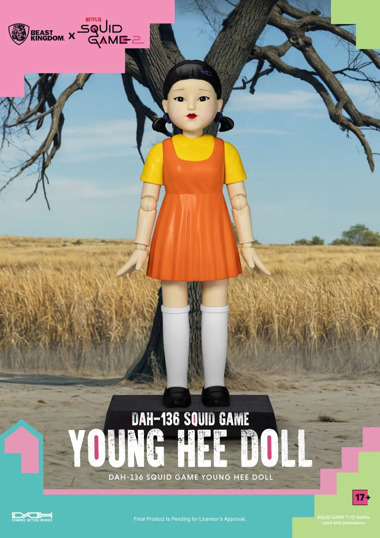 Squid Game: Young Hee Doll: With Sound - Beast Kingdom Toys Action Figure