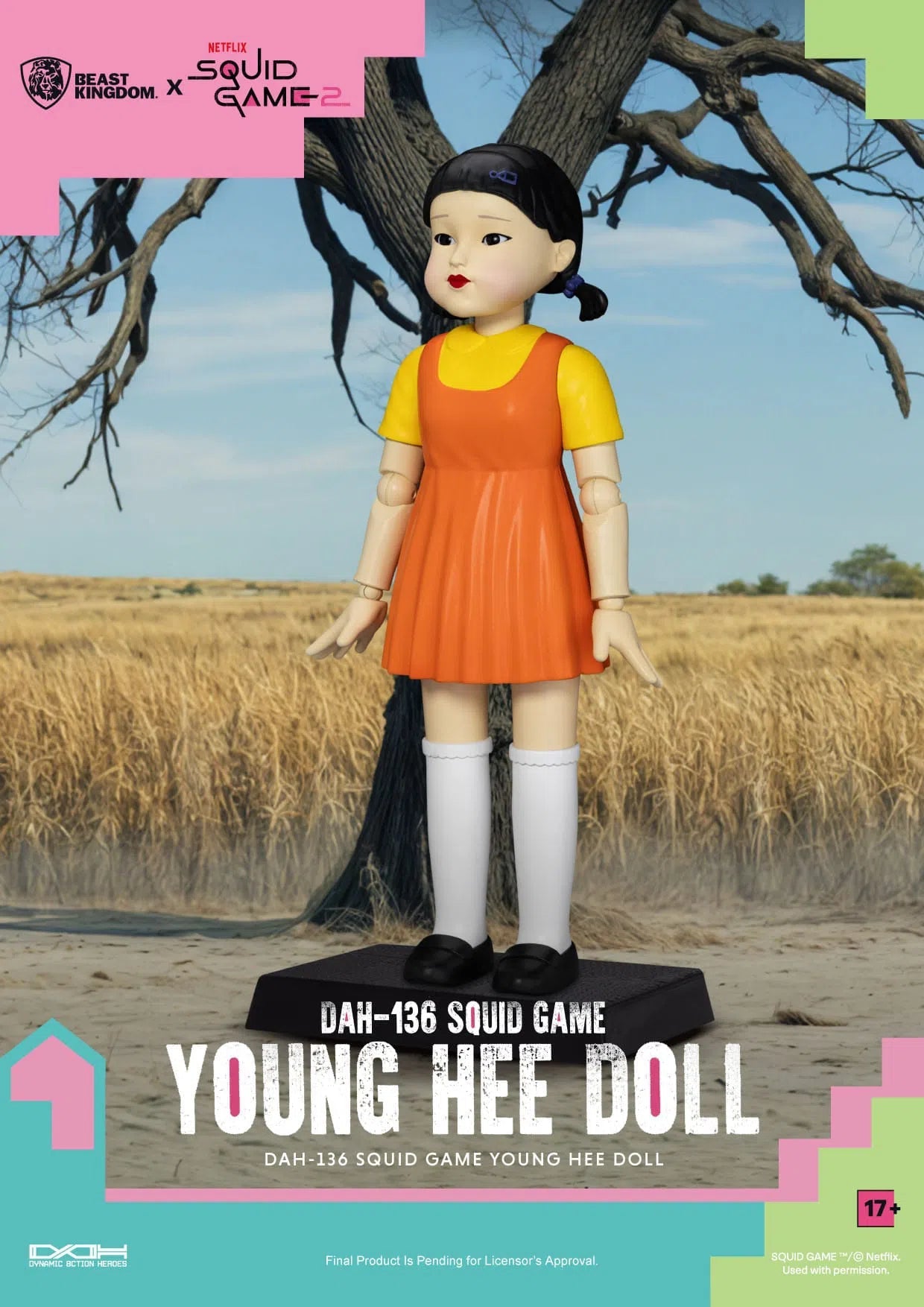 Squid Game: Young Hee Doll: With Sound - Beast Kingdom Toys Action Figure