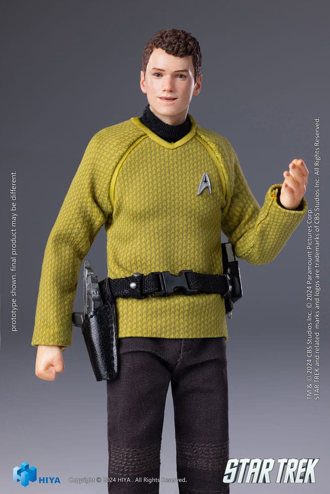 Star Trek (2009): Chekov: Exquisite Super Series: 1/12 Action Figure - Hiya Toys Action Figures
