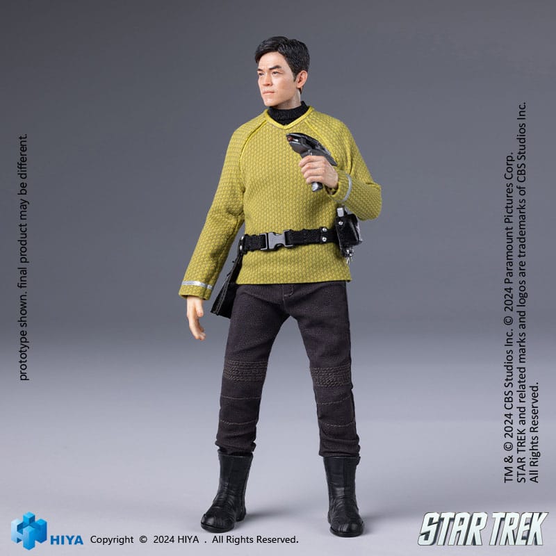 Star Trek (2009): Sulu: Exquisite Super Series: 1/12 Action Figure - Hiya Toys Action Figures