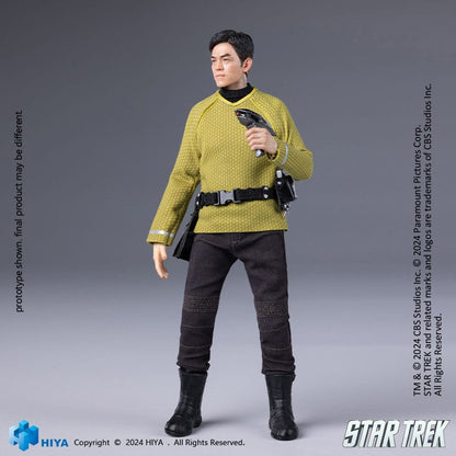 Star Trek (2009): Sulu: Exquisite Super Series: 1/12 Action Figure - Hiya Toys Action Figures