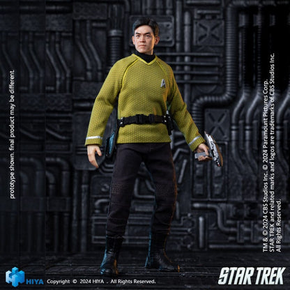 Star Trek (2009): Sulu: Exquisite Super Series: 1/12 Action Figure - Hiya Toys Action Figures