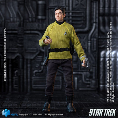 Star Trek (2009): Sulu: Exquisite Super Series: 1/12 Action Figure - Hiya Toys Action Figures