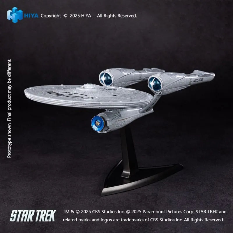 Star Trek (2009): U.S.S. Enterprise: NCC-1701: Light-Up Starship - Hiya Toys Action Figure