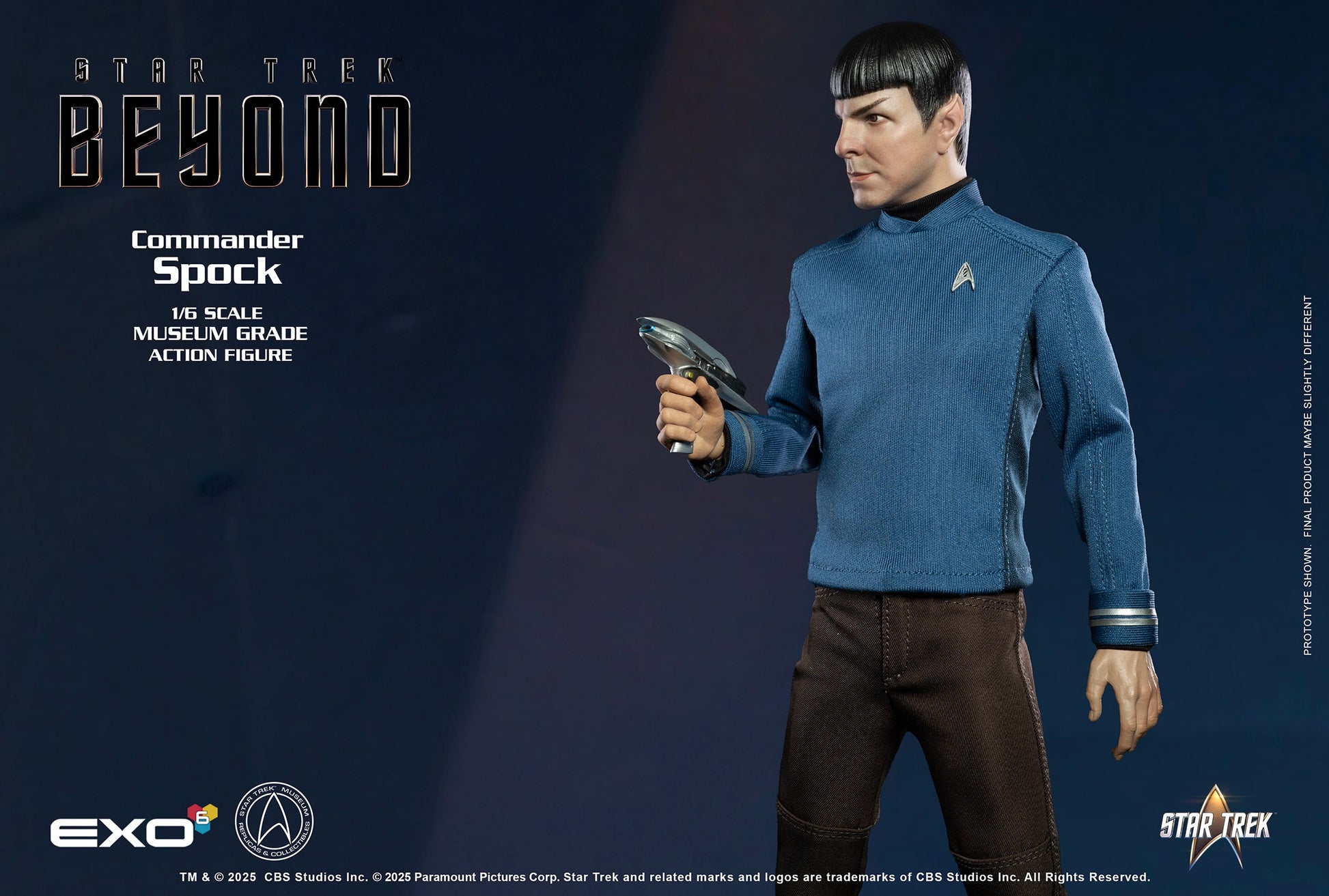 Star Trek: Beyond: Lt. Commander Spock: 1/6 Scale Figure - EXO-6 Action Figure