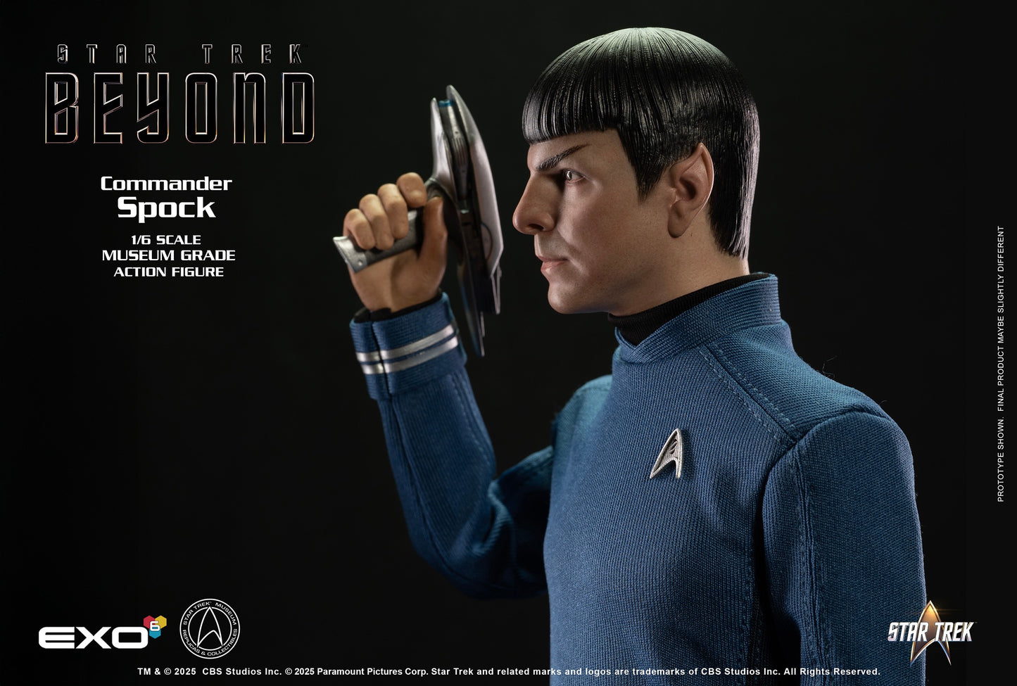 Star Trek: Beyond: Lt. Commander Spock: 1/6 Scale Figure - EXO-6 Action Figure