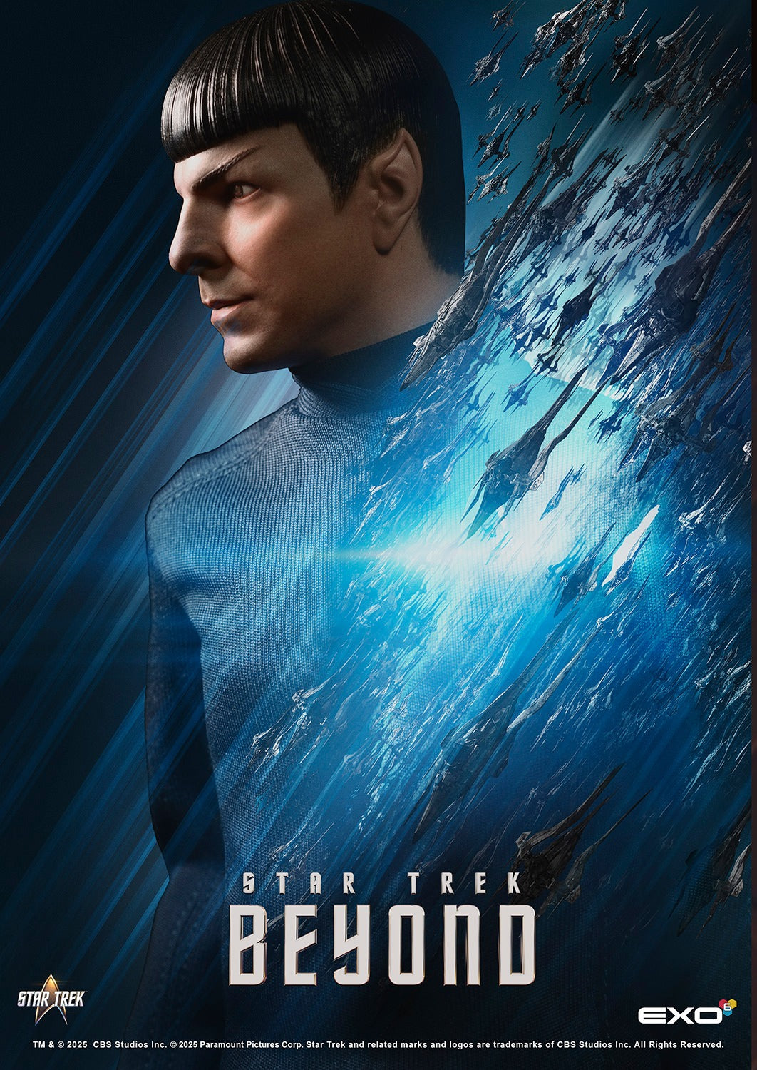 Star Trek: Beyond: Lt. Commander Spock: 1/6 Scale Figure - EXO-6 Action Figure