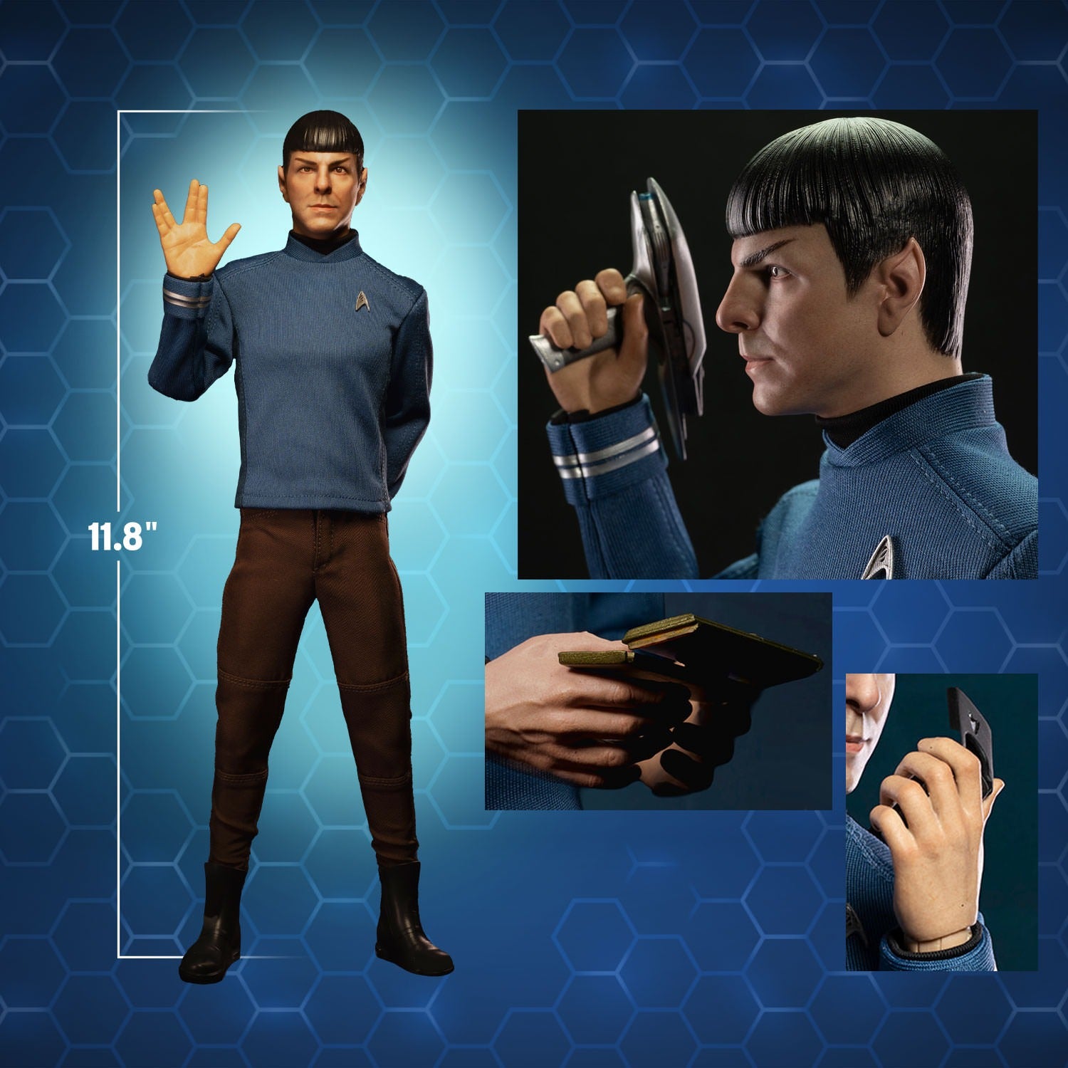 Star Trek: Beyond: Lt. Commander Spock: 1/6 Scale Figure - EXO-6 Action Figure