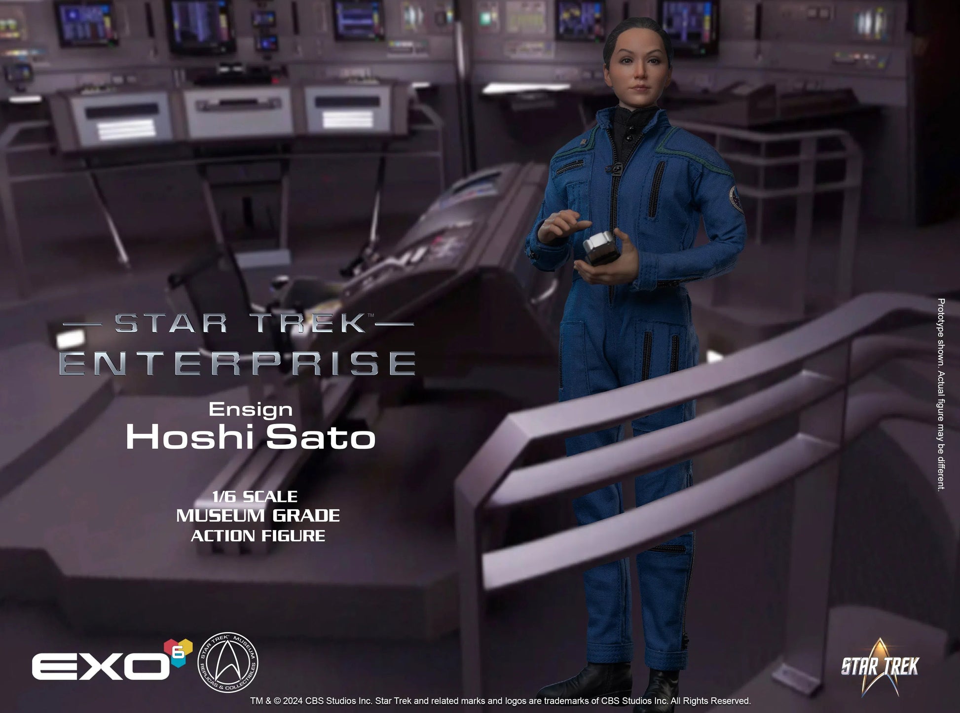 Star Trek: Enterprise: Hoshi Sato: Exo-6 by EXO-6 – Action Figure, [scale], UK stockist Planet Action Figures