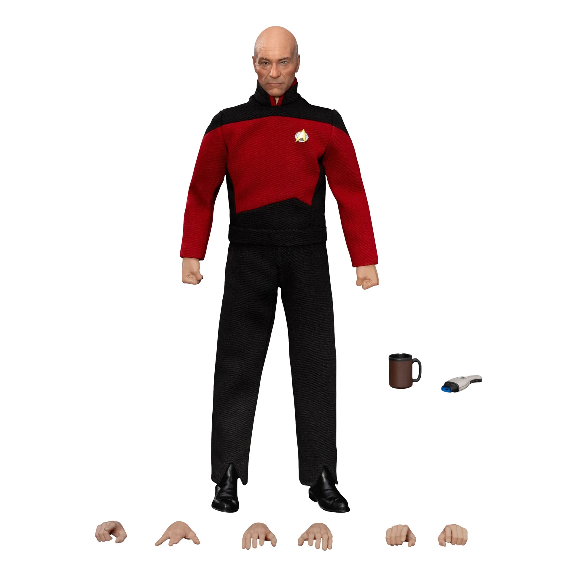 Star Trek: Generations: Jean-Luc Picard: Action Figure: 20cm by Beast Kingdom – Action Figure, [scale], UK stockist Planet Action Figures