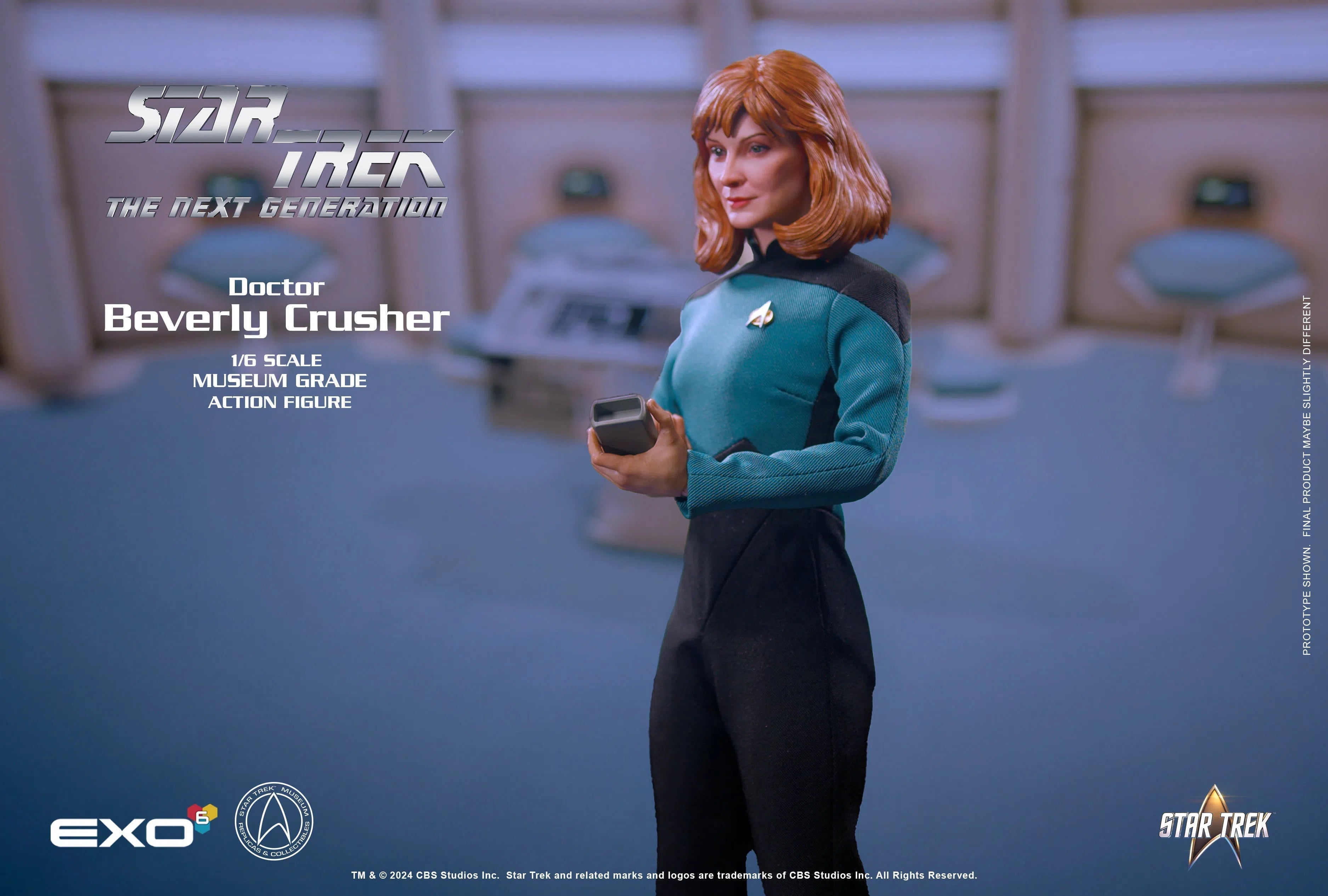 Star Trek: Next Generation: Dr. Beverly Crusher: Standard Version: Sixth Scale Figure EXO-6