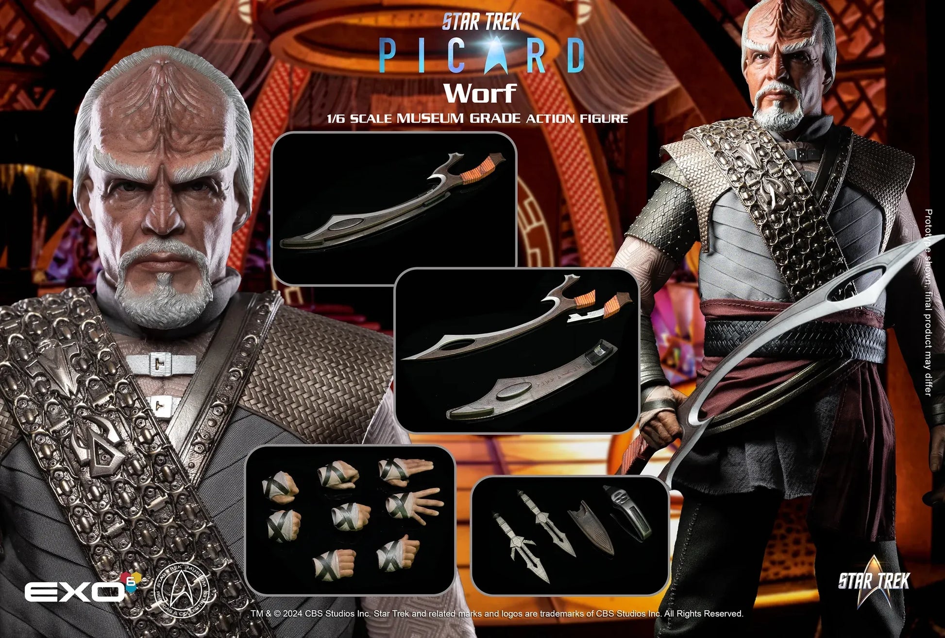 Star Trek: Picard: Pacifist Worf: Exo-6 EXO-6