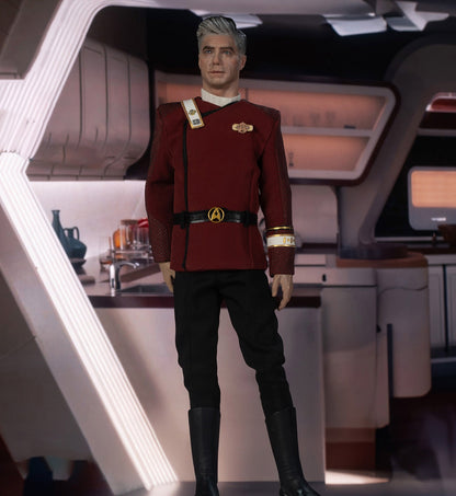 Star Trek: Strange New Worlds: Admiral Christopher Pike: 1/6 Scale Figure - EXO-6 Action Figure