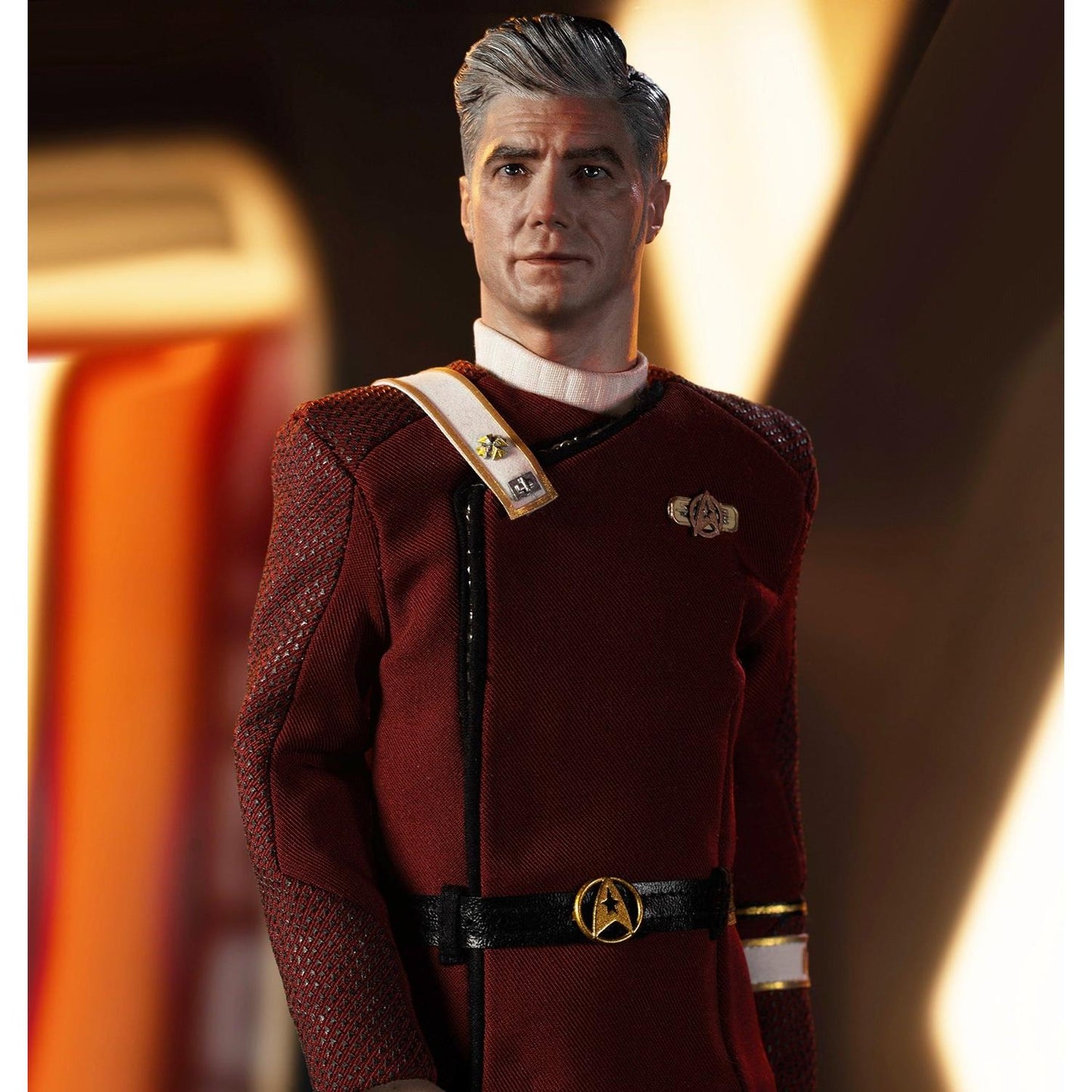 Star Trek: Strange New Worlds: Admiral Christopher Pike: 1/6 Scale Figure - EXO-6 Action Figure