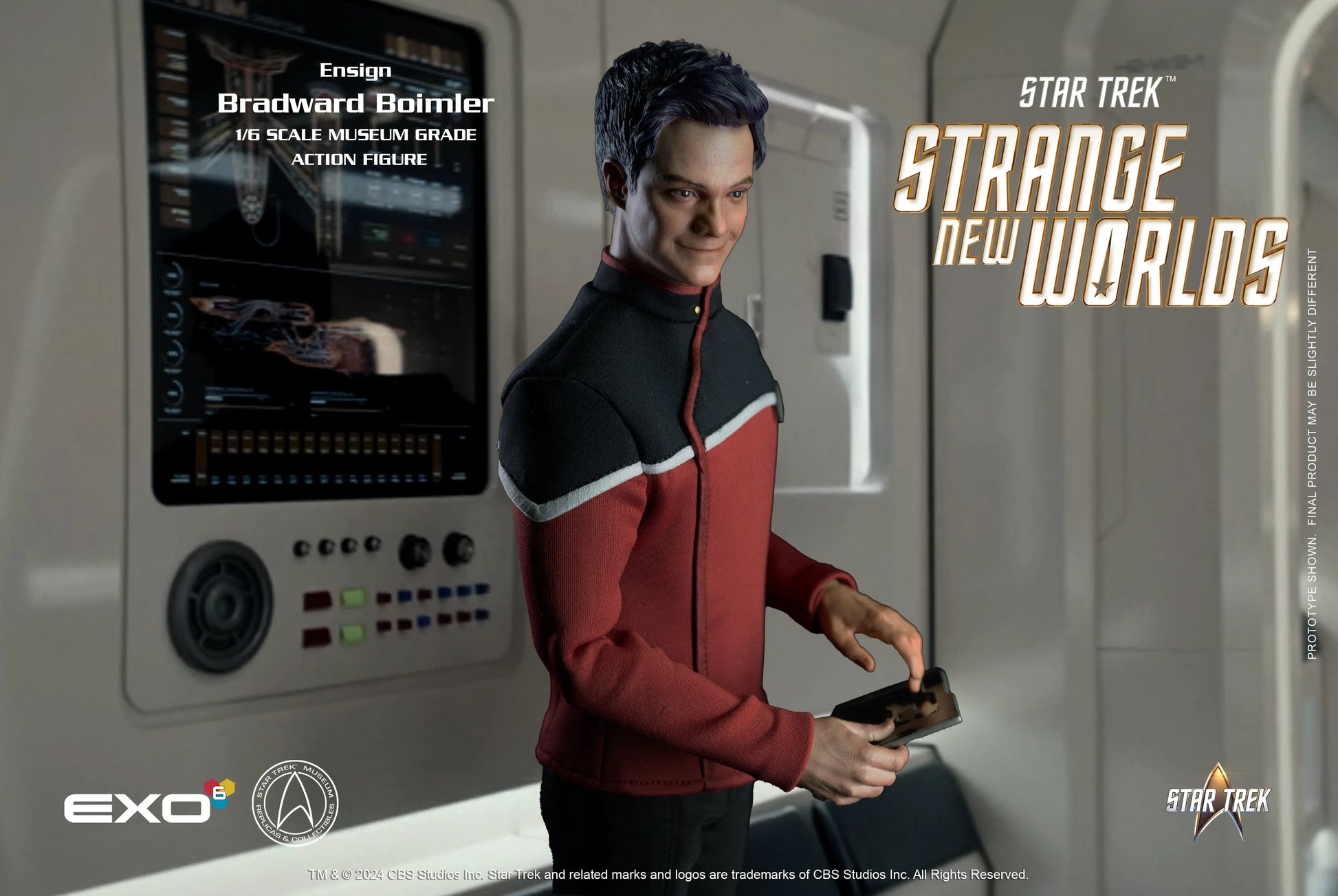 Star Trek: Strange New Worlds: Ensign Boimler - EXO-6 Action Figures