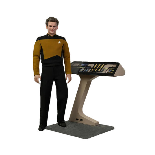Star Trek: The Next Generation Chief Miles O'Brien & Transporter Console 1/6 Scale Action Figure and Diorama Set - EXO-6 Action Figures