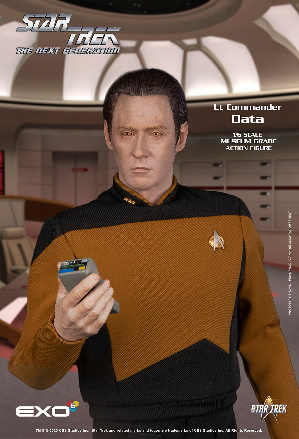 Star Trek: The Next Generation: Lt. Commander Data: Standard Version: Reissue EXO-6