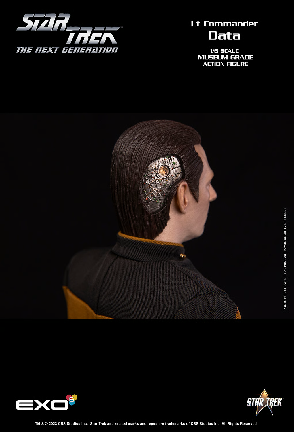 Star Trek: The Next Generation: Lt. Commander Data: Standard Version: Reissue EXO-6