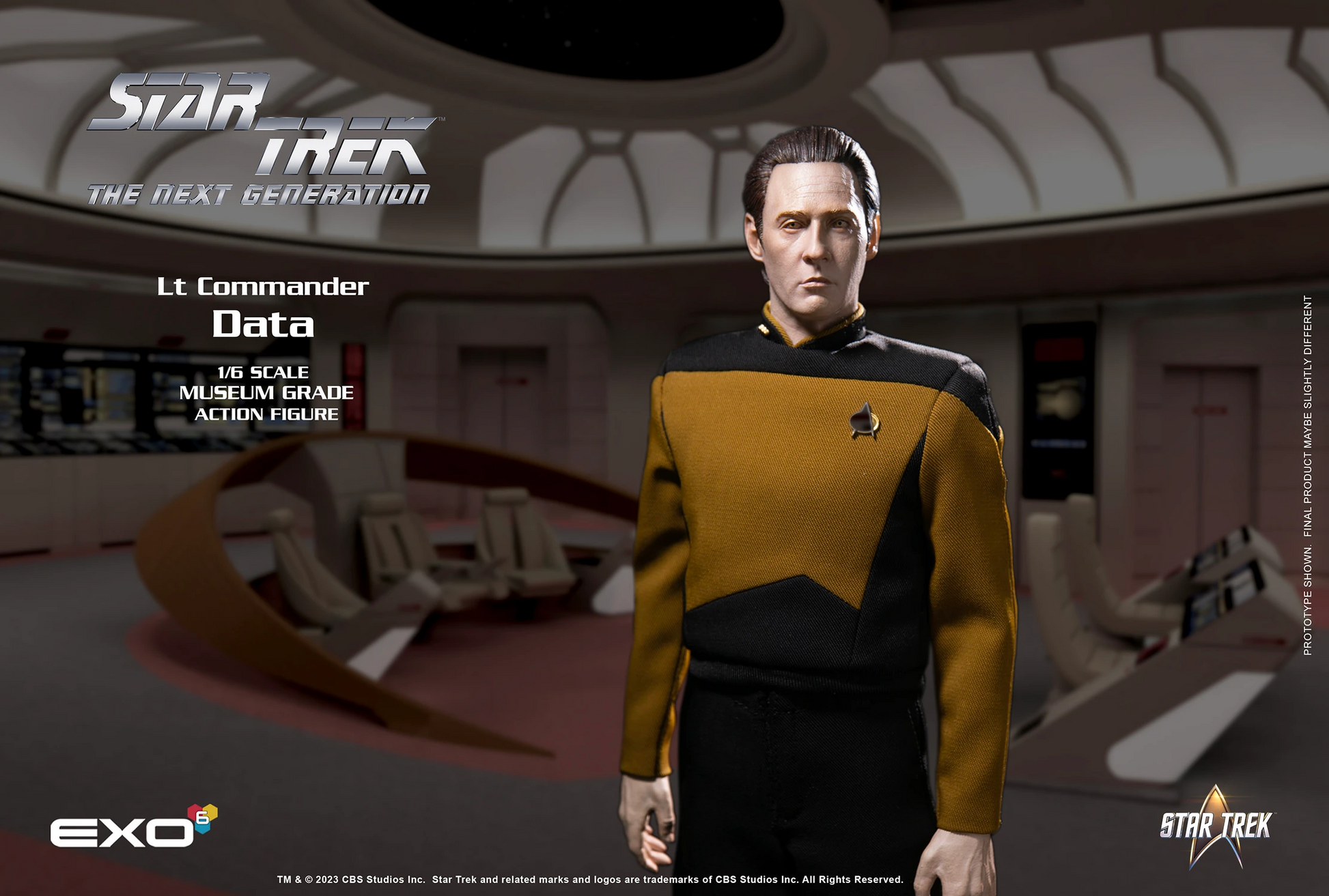 Star Trek: The Next Generation: Lt. Commander Data: Standard Version: Reissue EXO-6