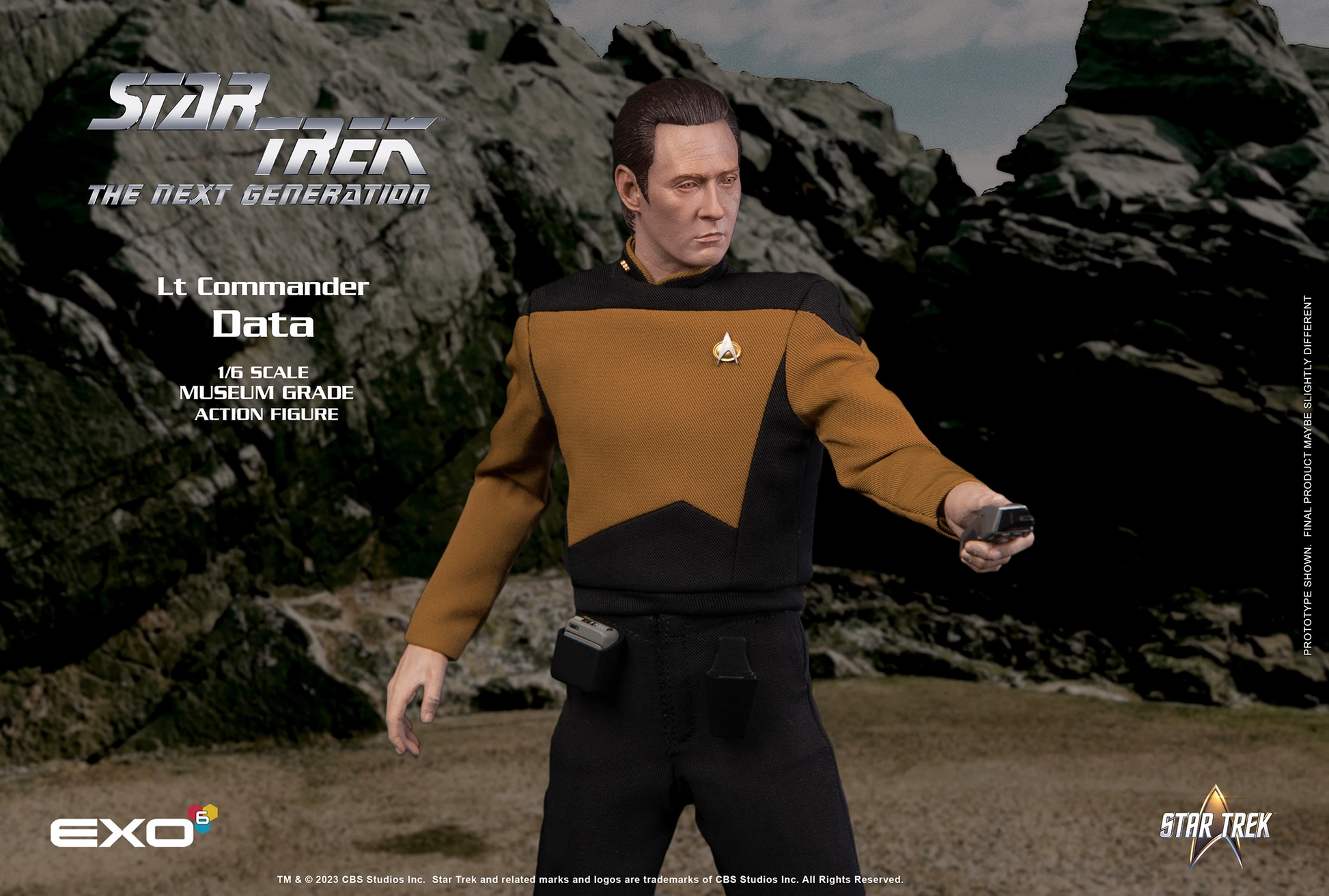 Star Trek: The Next Generation: Lt. Commander Data: Standard Version: Reissue EXO-6
