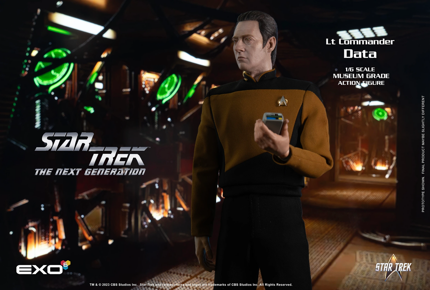 Star Trek: The Next Generation: Lt. Commander Data: Standard Version: Reissue EXO-6