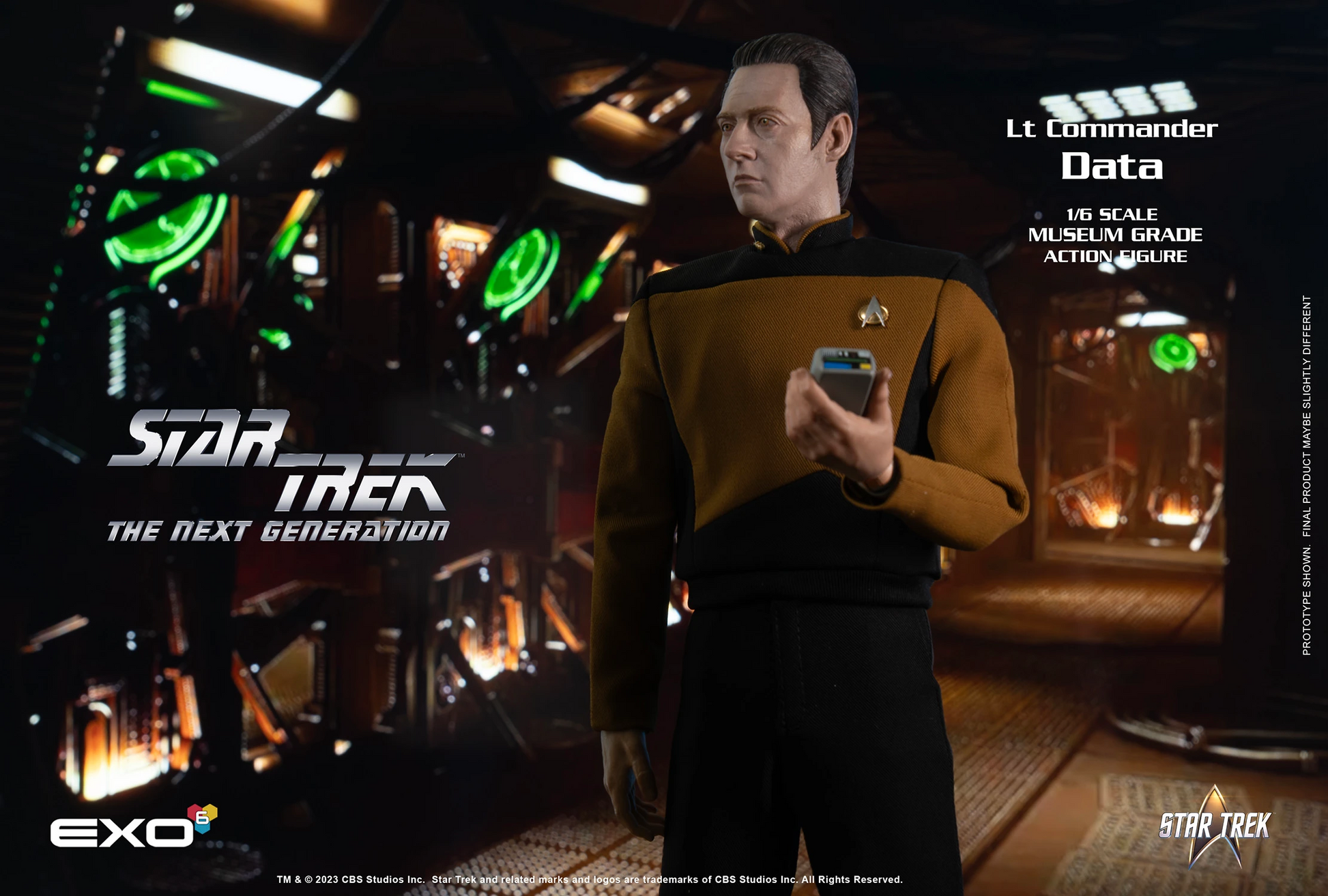 Star Trek: The Next Generation: Lt. Commander Data: Standard Version: Reissue EXO-6
