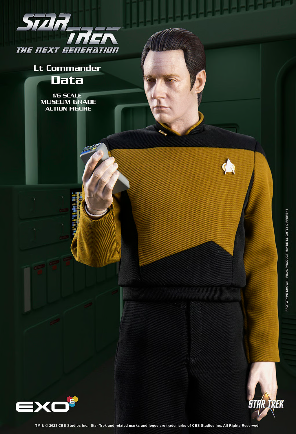 Star Trek: The Next Generation: Lt. Commander Data: Standard Version: Reissue EXO-6