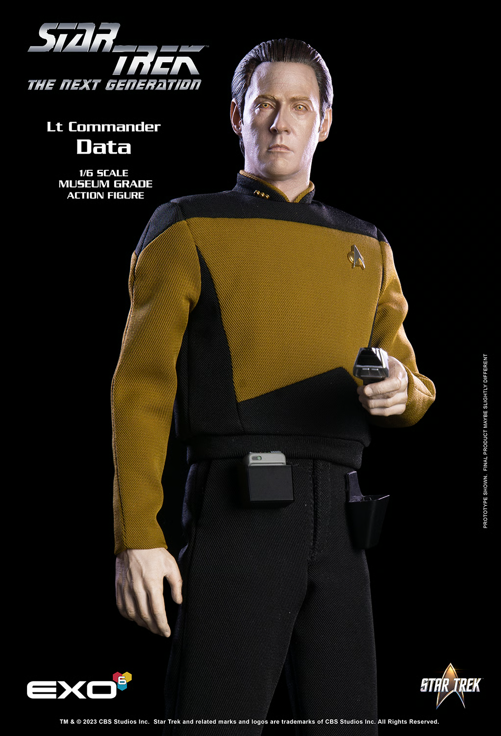 Star Trek: The Next Generation: Lt. Commander Data: Standard Version: Reissue EXO-6