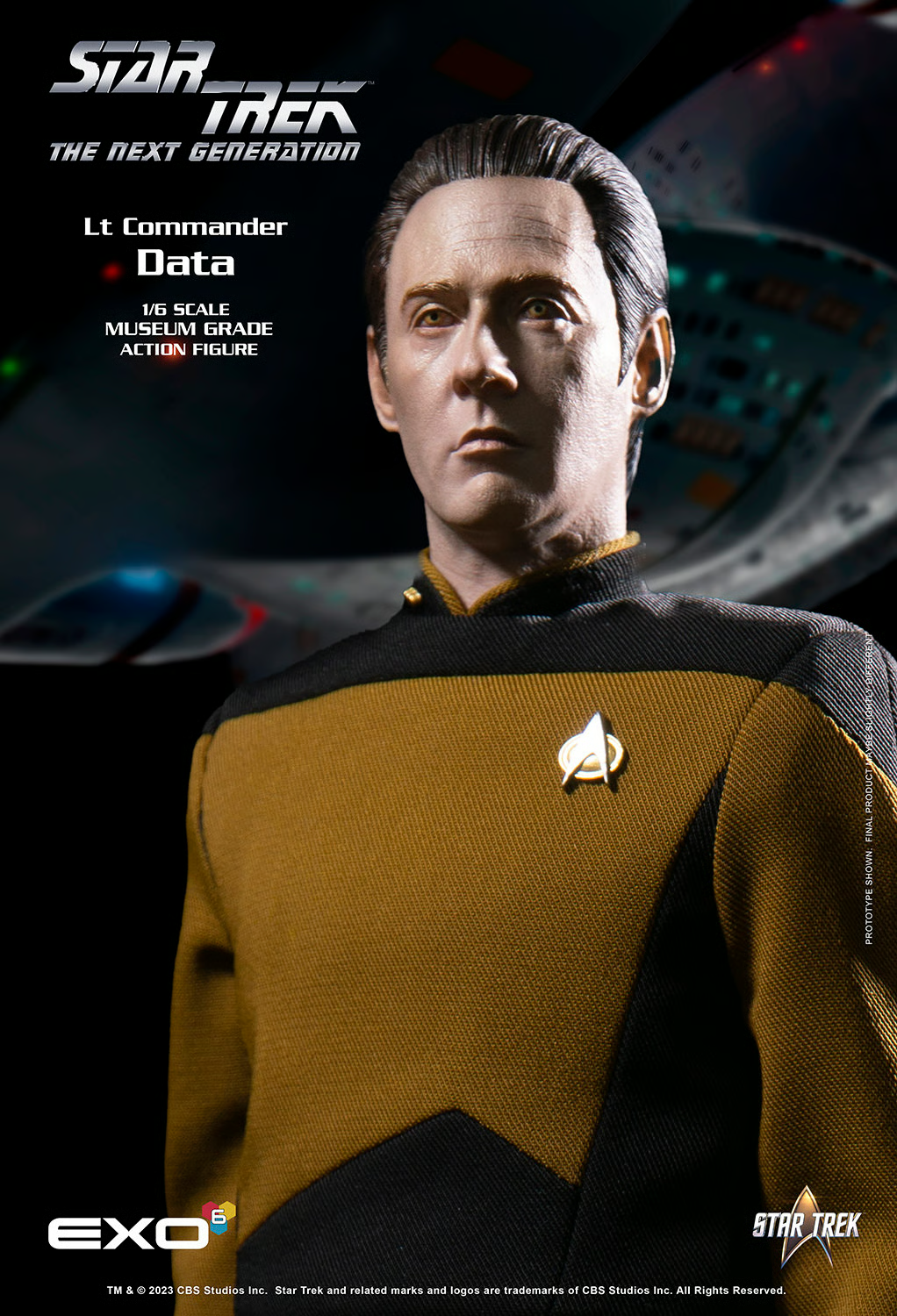 Star Trek: The Next Generation: Lt. Commander Data: Standard Version: Reissue EXO-6